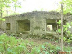 Bunker pred Liptovskou Osadou